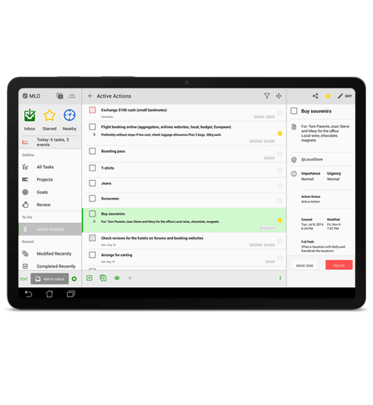 MLO Android 待辦清單
