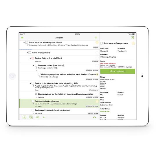 MLO iPad 待辦清單
